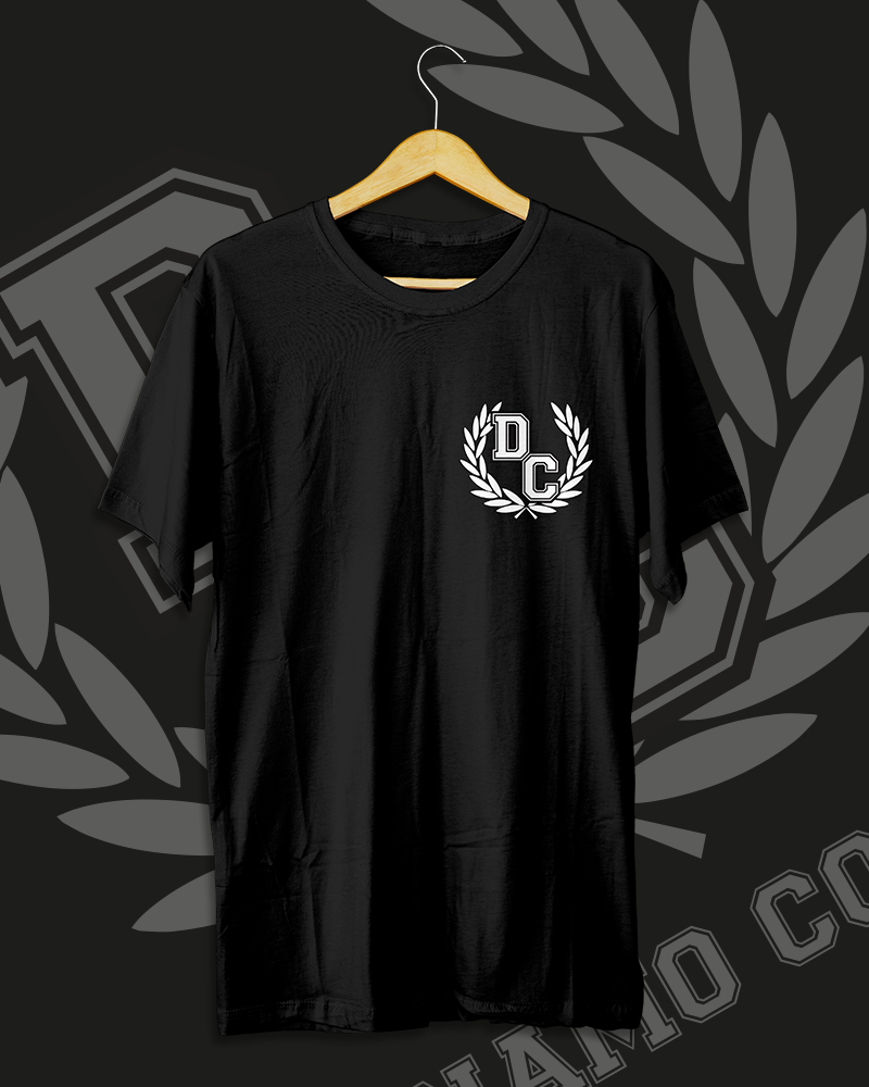 DYNAMO "CREST" TEE (JET BLACK)