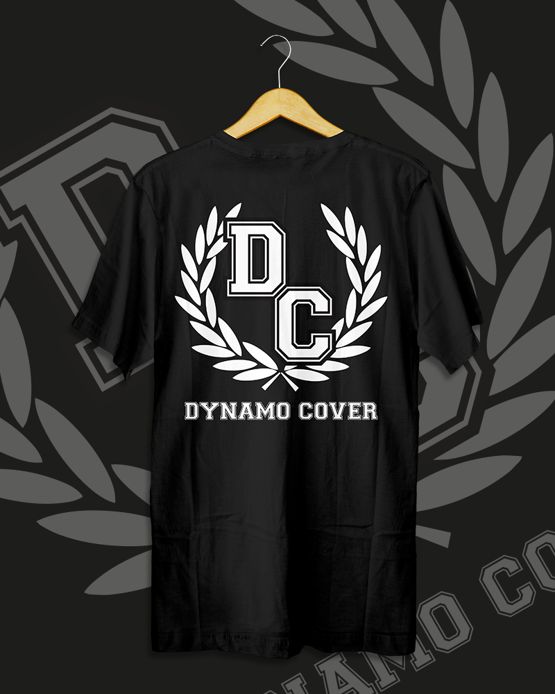 DYNAMO "CREST" TEE (JET BLACK)