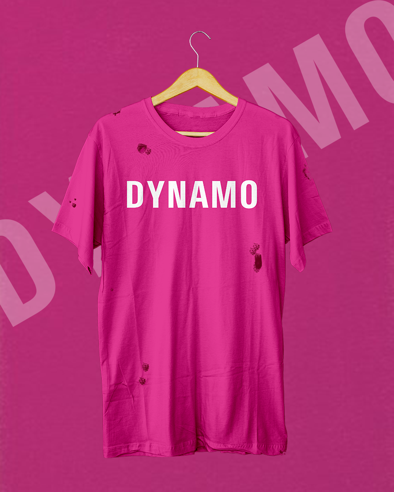 DYNAMO "BLNT" TEE (FUCHSIA)